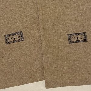 2 GUCCI Dust Bags